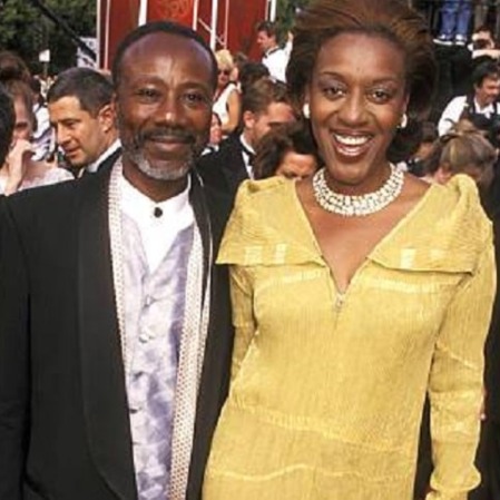 Boubacar Kone and his wife CCH Pounder.